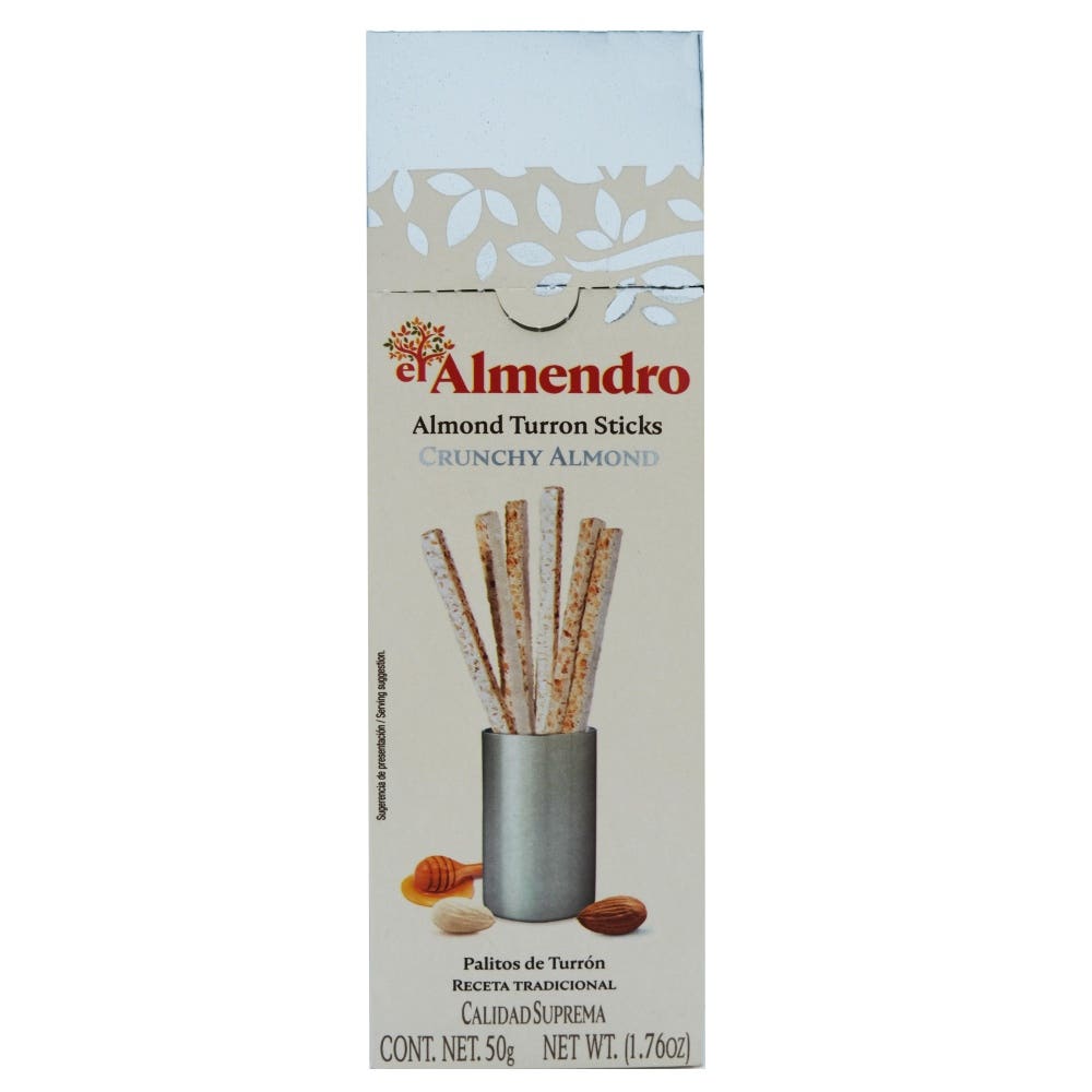 Turron Sticks Alosraonline | El Almendro Crunchy Almond Turron Sticks 50g