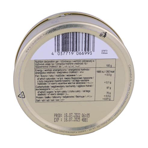 Cavendish & Harvey Citrus Fruit Drops Tins 200g 