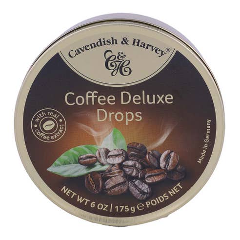 Cavendish & Harvey Coffee Deluxe Drops Tins 175g 