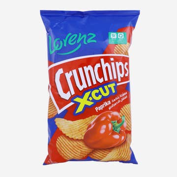 Lorenz X-Cut Paprika Flavor Crunchips 85g 