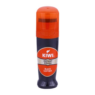 Kiwi Instant Polish Liquid Black Leather 75ml 
