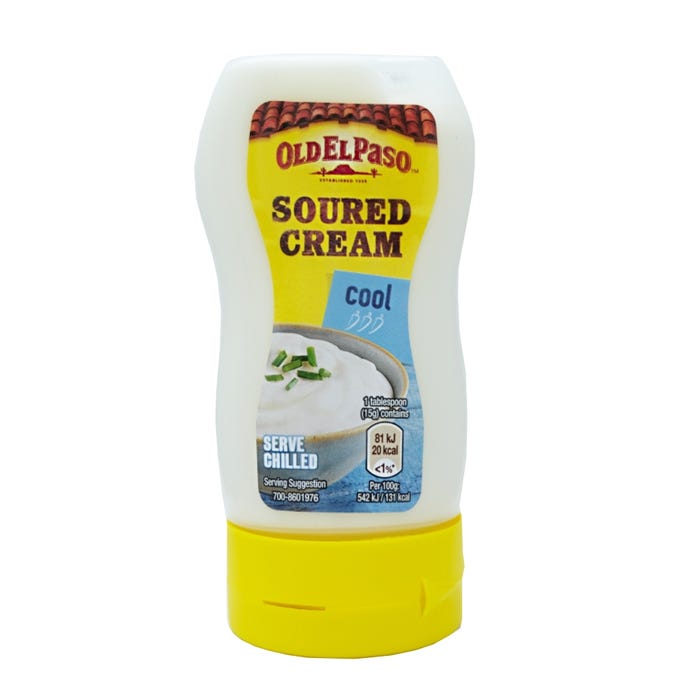 Old El Paso Squeeze Sour Cream 230g
