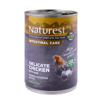 Naturest Delicate Chicken With Rice Dog Food 400g 