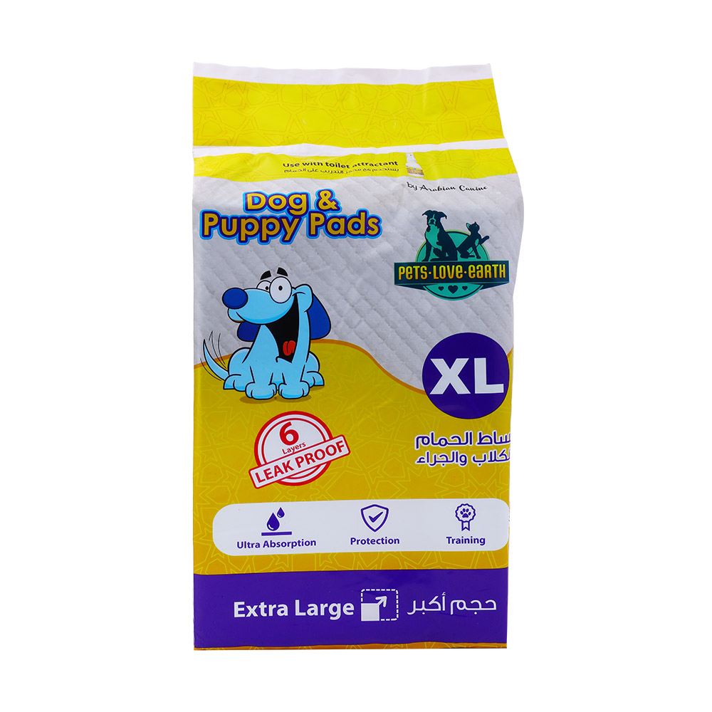 Pets Love Earth Extra Large Training Pads [10 Pads] 
