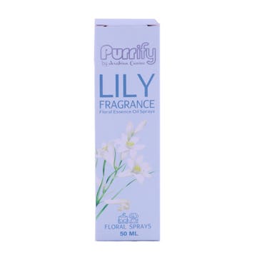 Purrify Floral Essence Oil Spray Lily Fragrance 50ml 