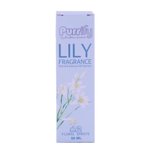 Purrify Floral Essence Oil Spray Lily Fragrance 50ml 