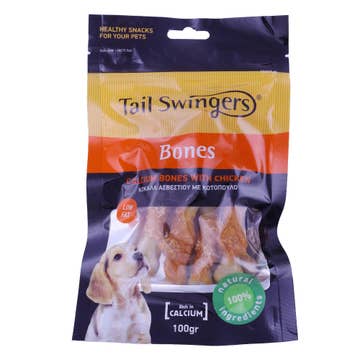 Tail Swingers Calcium Bones With Chicken 100g 