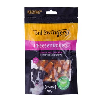 Tail Swingers Cheese & Chicken Nuggets 100g 