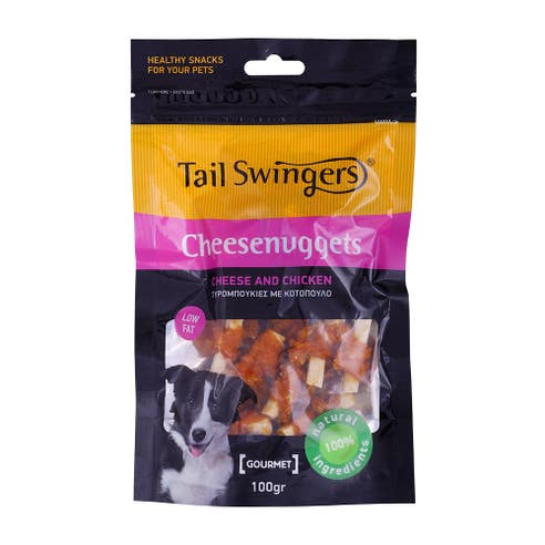 Tail Swingers Cheese & Chicken Nuggets 100g 