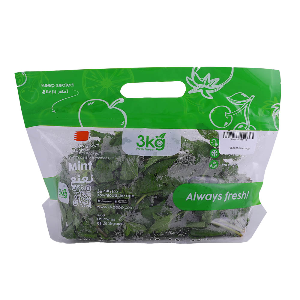 3Kg Fresh Market Sealed Mint 90g