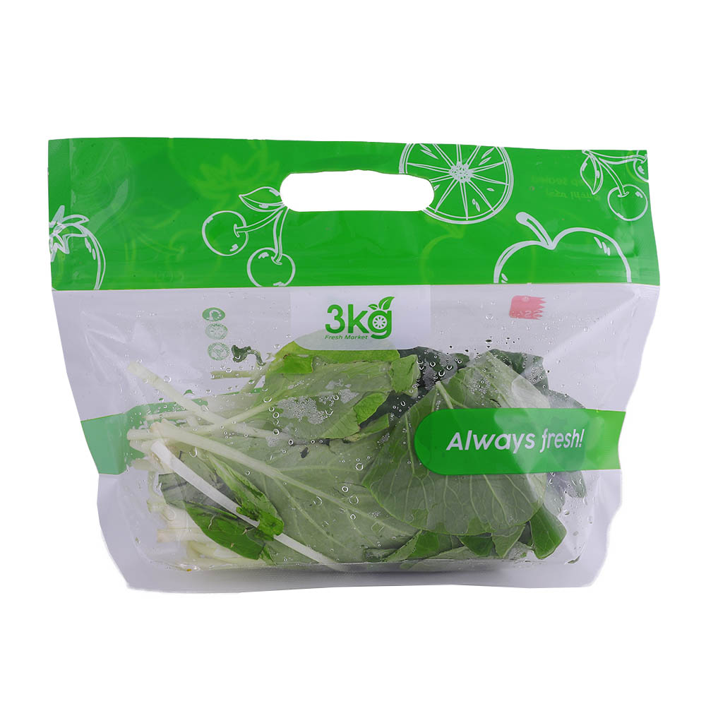 3Kg Fresh Market Sealed Pak Choi 140g back image