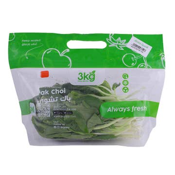 3Kg Fresh Market Sealed Pak Choi 140g 