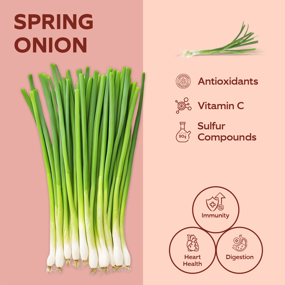3Kg Fresh Market Spring Onion 170g lifestyle image
