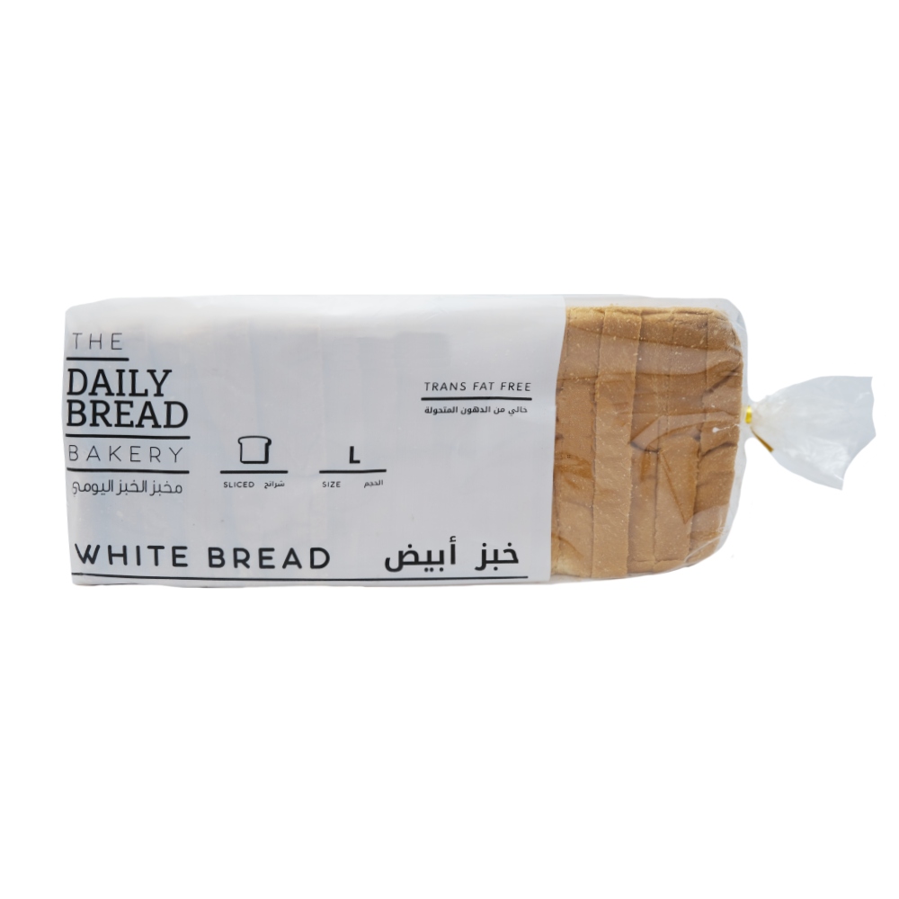 The Daily Bread White Slice 800g 