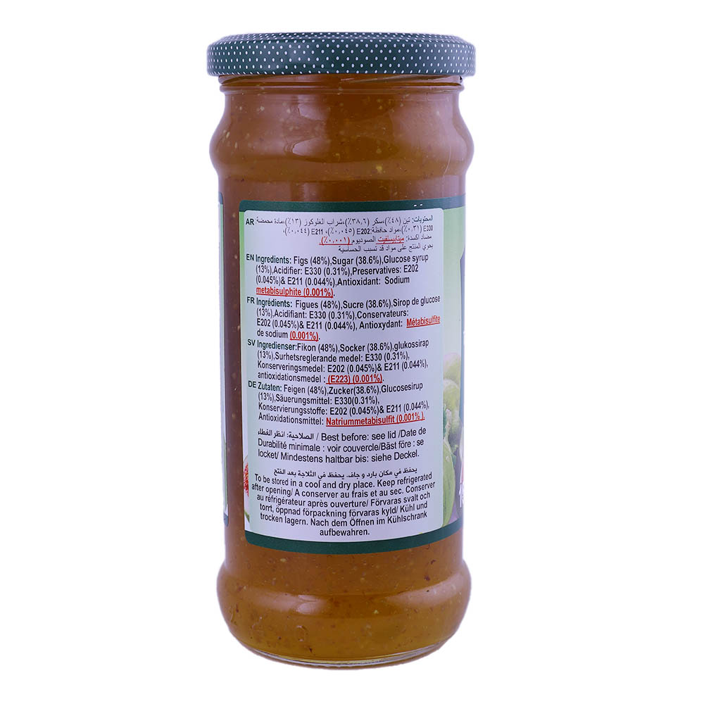 Durra Fig Jam 430g back image