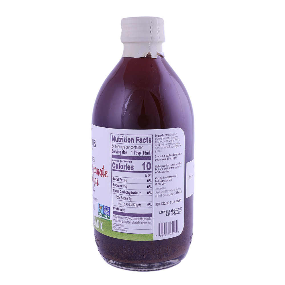 De Nigris Organic Pomegranate Vinegar 500ml