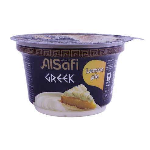 Al Safi Greek Style Lemon Pie Yoghurt 150g 
