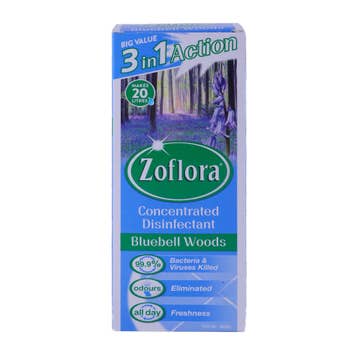 Zoflora Bluebell Woods Disinfectant 500ml 