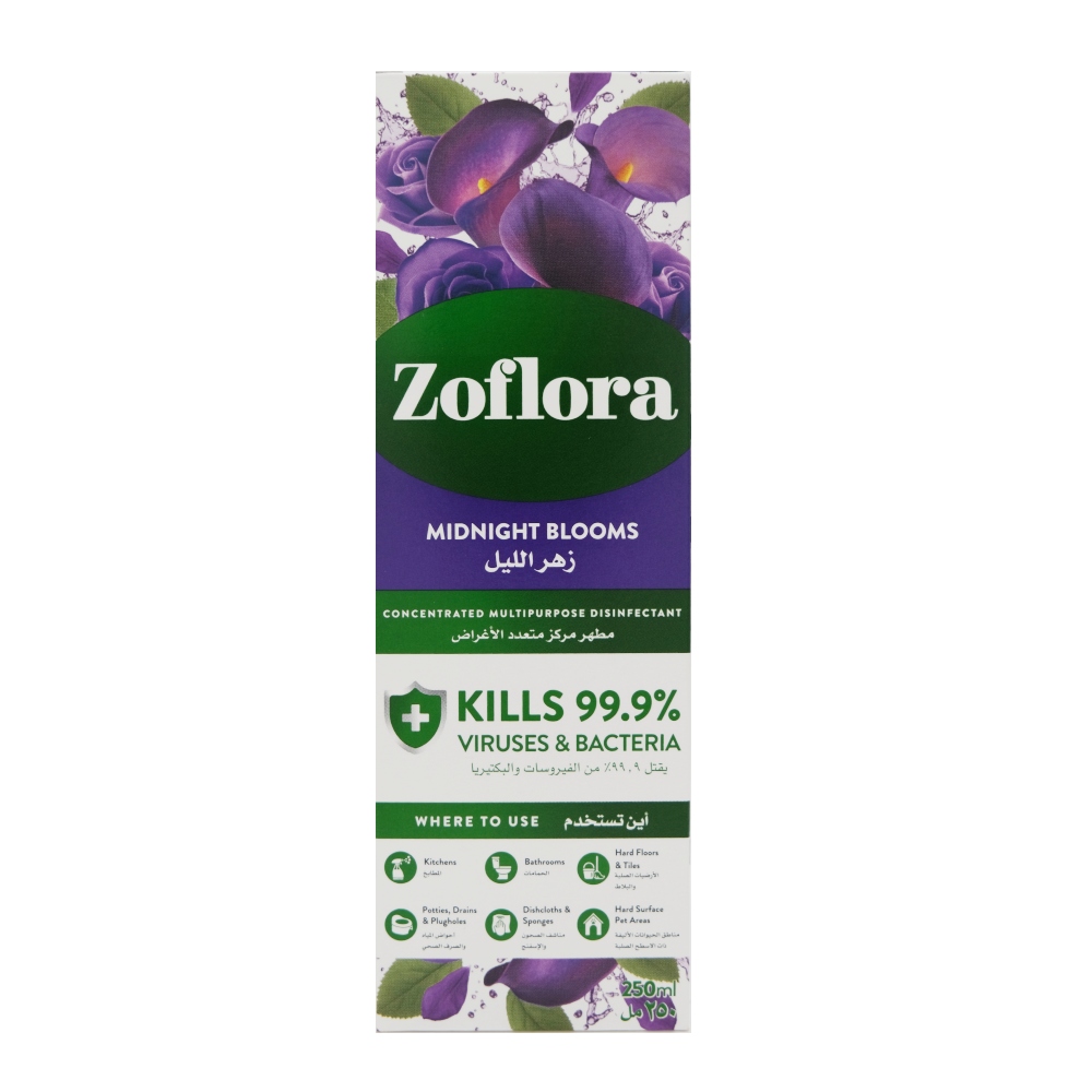 Zoflora Midnight Blooms Multipurpose Disinfectant 250ml