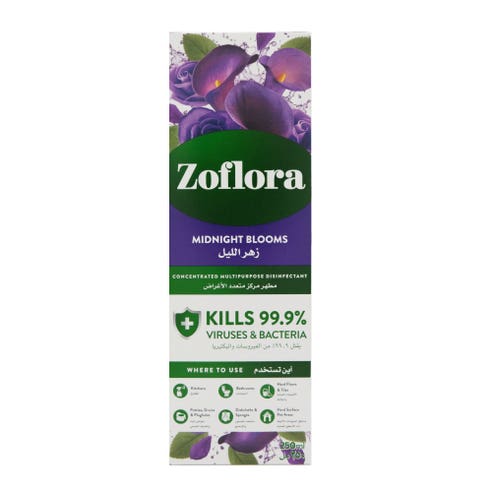 Zoflora Midnight Blooms Multipurpose Disinfectant 250ml 