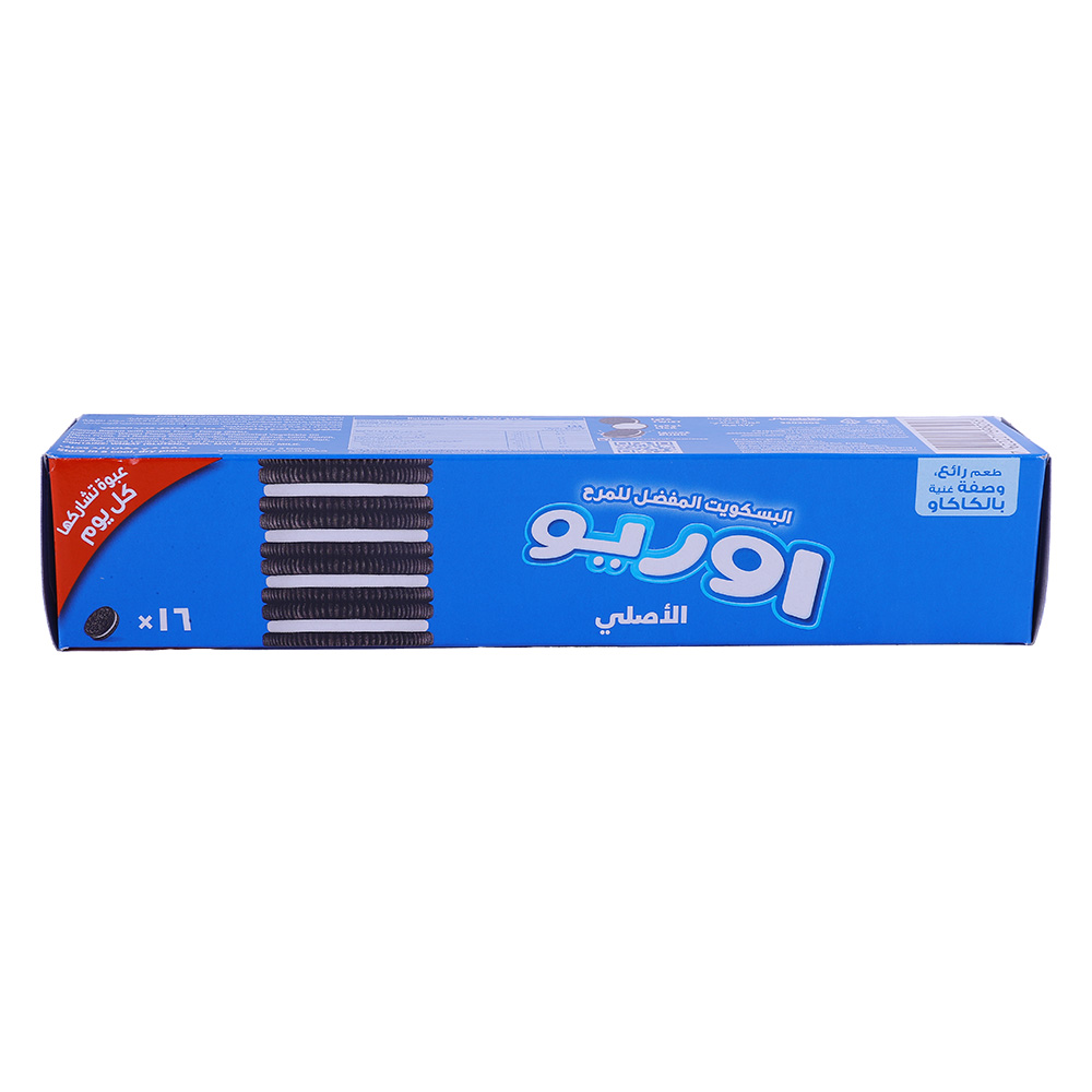 Oreo Nabisco Chocolate Cream Cookies 147.2g back image