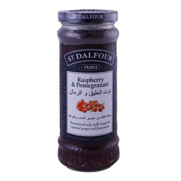 St. Dalfour Raspberry & Pomegranate Fruit Spread 284g 