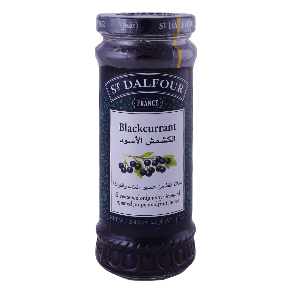 St. Dalfour Blackcurrant Fruit Spread 284g