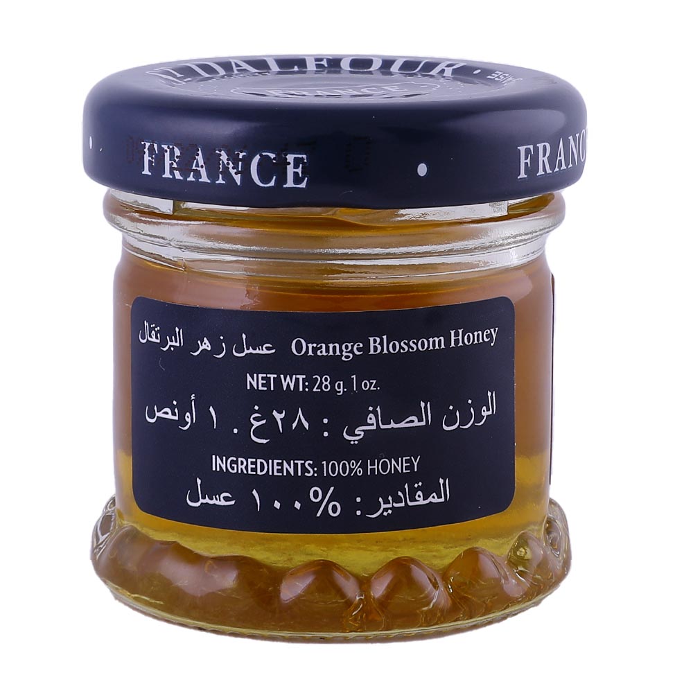 St. Dalfour Orange Blossom Honey 28g back image