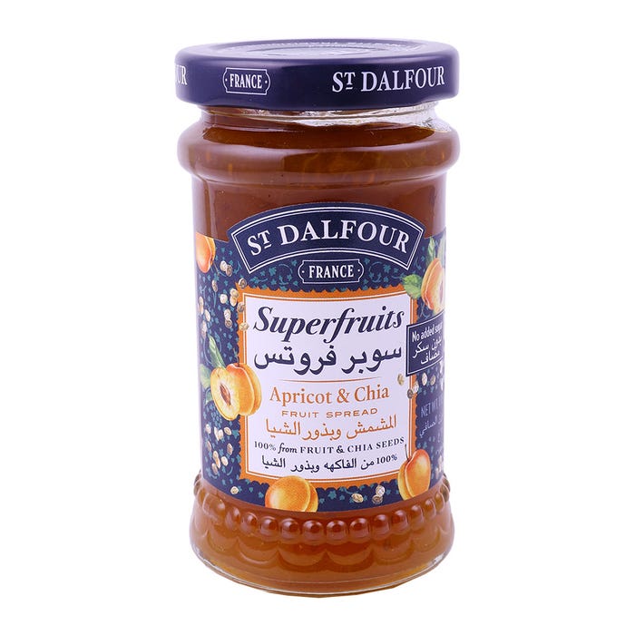 St. Dalfour Apricot & Chia Fruit Spread 170g