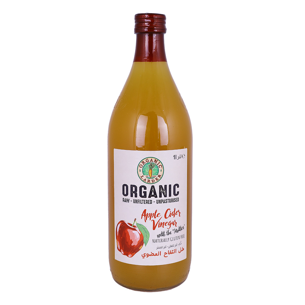Organic Larder Apple Cider Vinegar 1L back image