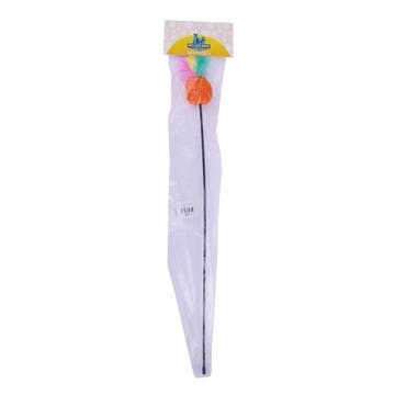 Pets Love Earth Feather Wand Toy 