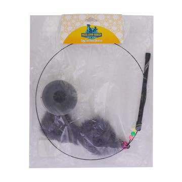 Pets Love Earth Vacuum Cup Steel Wire Cat Teaser
