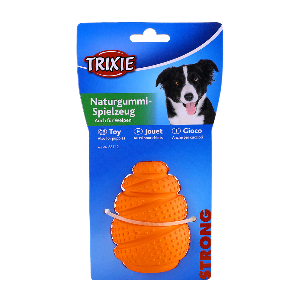 Trixie Naturgummi Spielzeug Toy 9Cm