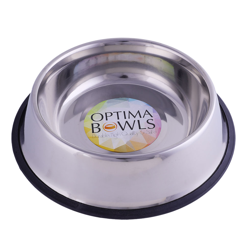 Optima Bowls Anti Tip & Slip Platinum Pet Bowl 64oz 