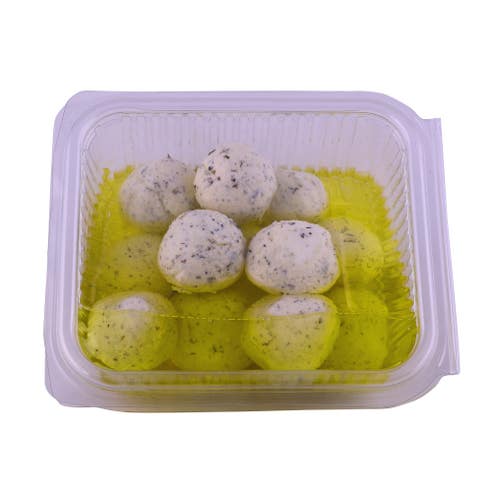 Al Mazraha Hard Labneh With Mint [Per Kg] 