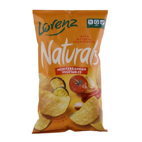 Lorenz Naturals Mediterranean Vegetables Potato Chips 100g 