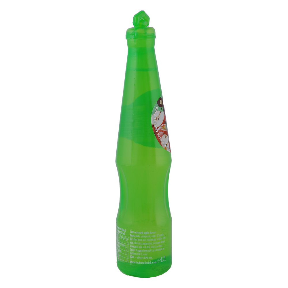 Twist & Drink Apple Flavour 200ml back image