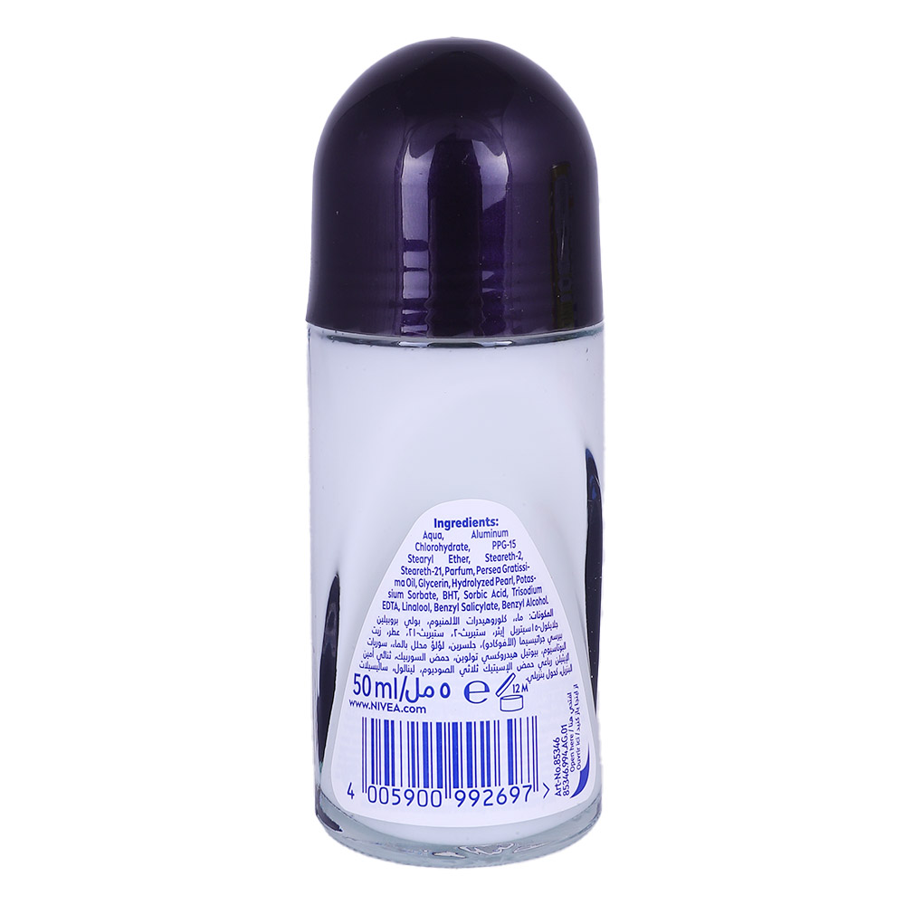 Nivea Roll-On Pearl & Beauty Deodorant Spray 50ml back image
