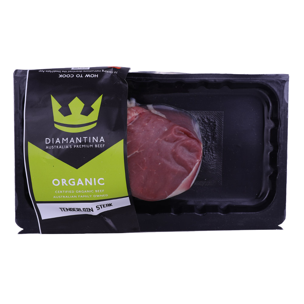 Diamantina Organic Beef Tenderloin Steak 200g
