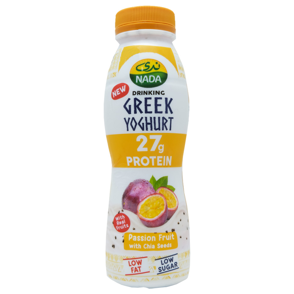 Nada Passion Fruit with Chia Seeds Greek Yoghurt Drink 330ml