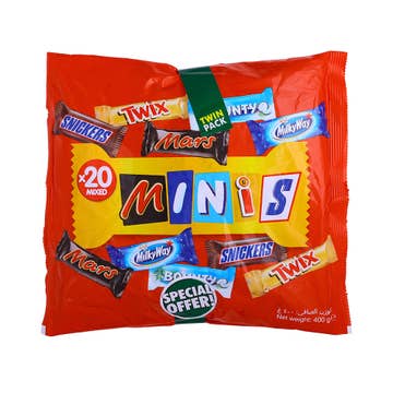 Mars Minis Assorted 400g [20 Pieces] 