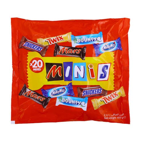 Mars Mixed Minis Assorted 2x400g [Special Offer] 