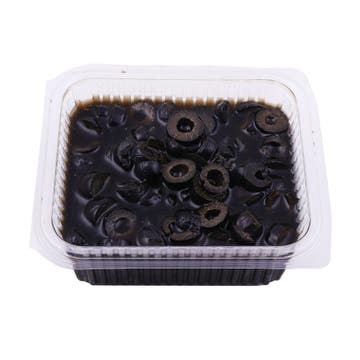 Wafeer Sliced Black Olives [Per Kg] 