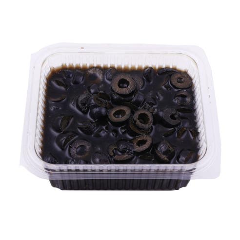 Wafeer Sliced Black Olives [Per Kg] 