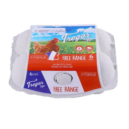 Tregor Free Range Eggs [6 Pieces] 