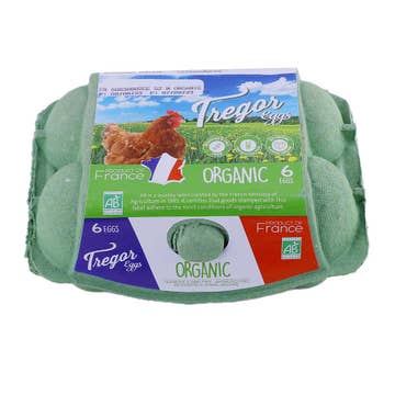 Tregor Organic Eggs [6 Pieces] 
