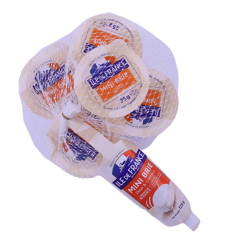 Ile De France Mini Brie Cheese 5x25g