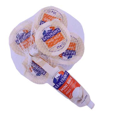 Ile De France Mini Brie Cheese 5x25g 