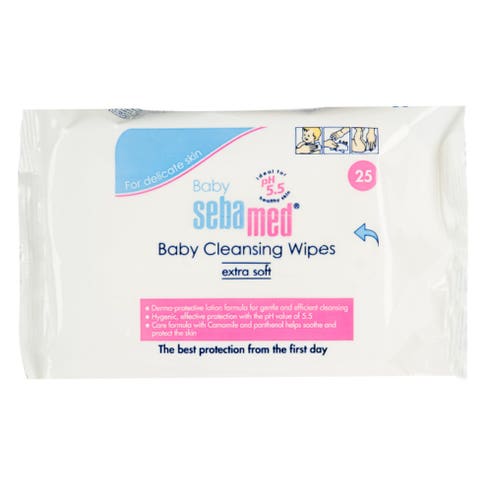 Sebamed Baby Cleansing Wipes 25 Pieces 