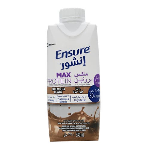 Ensure Max Protein Cafe Mocha Nutrition Shake 330ml 